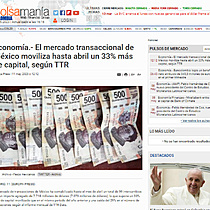 Economa.- El mercado transaccional de Mxico moviliza hasta abril un 33% ms de capital, segn TTR